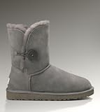 「UGG(アグ)Australia Bailey Button Women's アグ ベイリーボタン ショート ムートンブーツ5803シープスキン5色各サイズ (US5 22cm, グレー)」の画像