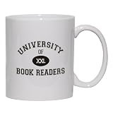 UNIVERSITY OF XXL BOOK READERS Mug for Coffee / Hot Beverage (choice of sizes and colors)