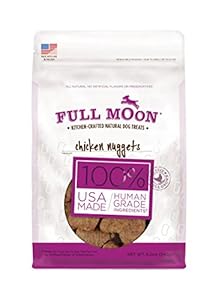 Full Moon All Natural Human Grade Dog Treats, Chicken Nugget, 5 Count Full Moon All Natural Human Grade Dog Treats, Chicken Nugget, 5 Count