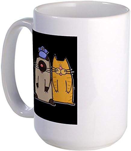 CafePress World's Greatest Cat Mom Large Mug Large Mug ...