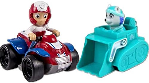 Coolfly Fan 2-Pack Vehicle Set Puppy Patrol Doll Paw Pup Buddies Figures Toys