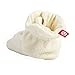 Zutano Kids' Unisex-Baby Newborn Cozie Fleece Bootie, Cream, 12 Months