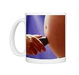 Checking health of foetus with doppler ultrasound Photo Mugs