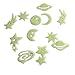 Elegance4beauty(TM) Fresh Cosmos Stars Glow In The Dark Stars Stickers