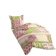Bierbaum 6333_03 Mako-Satin-Bettw�sche Dessin, 135 x 200 cm und 80 x 80 cm, rose 03