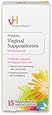 VH Essentials Prebiotic Vaginal Suppositories, 15 Count