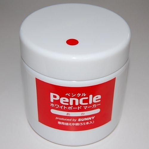 Pencle dedicated exchange batting (red: 55 pcs) SNPE-500R Japanese stationery