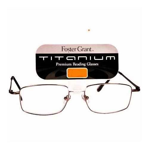 Best Price Designed for Men Foster Grant Titanium Premium Reading Glasses 1.50