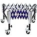 フレキシブルコンベヤ FC500: 仕様 / 連結可能、質量(kg) / 42、ローラー幅(mm) / 500、使用荷重(kg) / 136、機長(mm) / 420-1295、脚数(本) / 2、ローラー間隔(mm) / 42-167、コンベア機高H(mm) / 666-940、ローラー外径(Φmm) ...