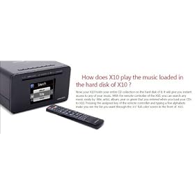 Cocktail Audio X10 1TB Network CD Recorder & Music Player
