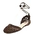 ALL BLACK Womens Open Crochet B