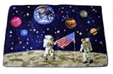 Moon Walk Space Bath Accent Rug 20"x 30"