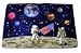 Moon Walk Space Bath Accent Rug 20