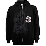 Georgia Bulldogs Black Logo Shadow Zippit Hoody Sweatshirt