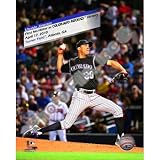 Ubaldo Jimenez Rockies No Hitter 8x10 Photo