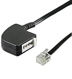 Details zu "Telefon Adapter RJ11 Stecker > TAE F Buchse"
