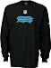 Carolina Panthers Black 2007 Sideline Official Wordmark Long Sleeve T-Shirt