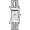 Kenneth Cole Women's Analog Mesh Band ( sz. One Size Fits All, Silver/Silver White )