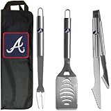 MBL 3 pc Stainless Steel BBQ Set with Bag