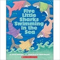 Five Little Sharks Swimming in the Sea (Big Book) Five Little Sharks Swimming in the Sea (Big Book)