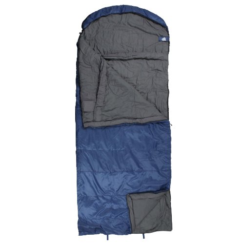 10T ALASKAN Sac de couchage couverture Bleu 235 x 100 cm