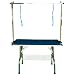 Dog Cat Grooming Table 1168mm x 600mm x 760mm Stainless Steel Frame and Legs Adjustable Portable Folded