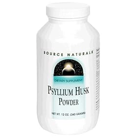 Source Naturals Psyllium Husk Powder, 12 Ounce (Pack of 4)