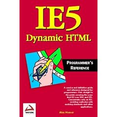 IE 5 Dynamic HTML Programmer's Reference
