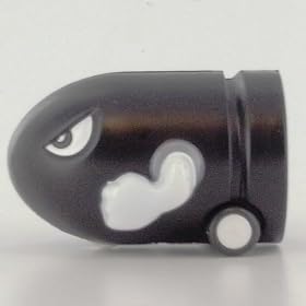 Mario Galaxy Figurine Bullet Bill Pull Back Racer