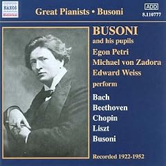 Busoni and His Pupils