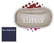 Comfort Sac Lounger Sac Blue Wide Cord By Elite Furniture