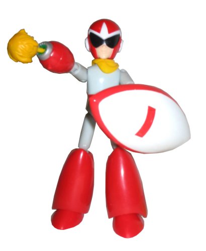 41W3ARGFP3L Mega Man 6 inch Articulated Action Figure Protoman