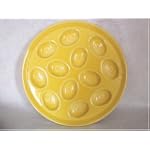Fiesta Sunflower 574 Egg Plate