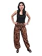 Womans Harem Pant Yoga Bellydance Boho Casual Baggy Pant Om Printed Trousers