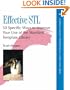 Effective STL: 50 Specific Ways to Improve Your Use of the Standard Template Library