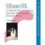 Effective STL: 50 Specific Ways to Improve the Use of the Standard Template Library (Professional Computing)