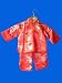 Plum blossom girls matching set red