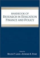 Handbook of Research in Education Finance and Policy
