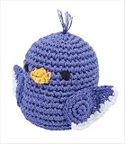 Knit Knacks Organic Crocheted Dog Toy - Blueberry Bill Bird