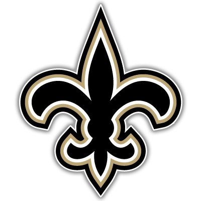 New Orleans Saints NFL Football car sticker 4