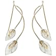 Goldfill Sterling Silver Calla Lily Earrings