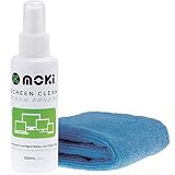 EAN 9328854001082 product image for Moki ACCFCSM02 Clean Screen Spray Cleaner with Cloth Wipe | upcitemdb.com