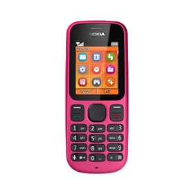 Nokia 100 RH-130 CV UK Festival Mobile Phone - Pink