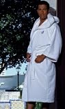 Classic Hooded Robe w/ Initial S