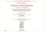 Encyclop�die des sciences math�matiqu...