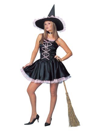 Sweet Witch Adult Party Outfit Costume