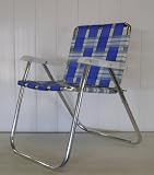 Aruba Folding Aluminum Web Chair