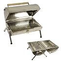 Edelstahl BBQ Grill Tragbarer Kohlegrill