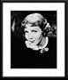 Claudette Colbert Framed And Matted 8x10 B&W Photo