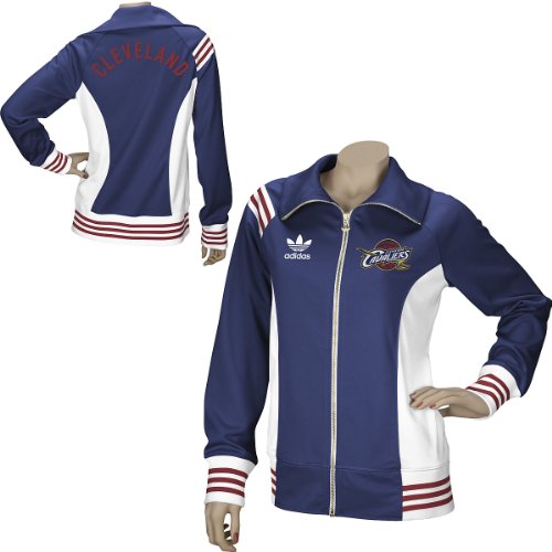 Adidas Cleveland Cavaliers Womens Court Series Track Jacket Extra Large